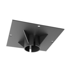 Оголовок усиленный для сваи винтовой d76 мм 200х200х50 мм - фото 1