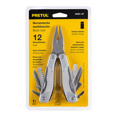 Мультиинструмент универсальный 12 функций Pretul (24106) - фото 2