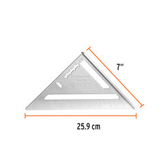 Угольник Свенсона Truper 180 мм алюминиевый - фото 6