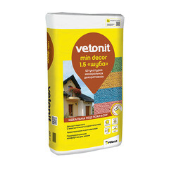 Штукатурка декоративная Vetonit Weber.Min Шуба 1,5 мм 25 кг - фото 1