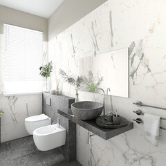Панель композитная Ceramin 1180х392х3 мм Classen сатин carrara vained white 3,7 кв.м (8 шт.) - фото 5