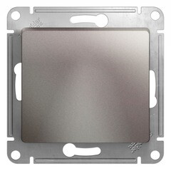 Изображение товара Вывод кабеля Systeme Electric Glossa встраиваемый платина (GSL001299)