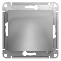 Изображение товара Вывод кабеля Systeme Electric Glossa встраиваемый алюминий (GSL000399)