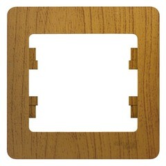 Изображение товара Рамка Systeme Electric Glossa одноместная дуб (GSL000501)