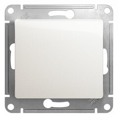 Изображение товара Переключатель Systeme Electric Glossa одноклавишный встраиваемый перламутр (GSL000671)
