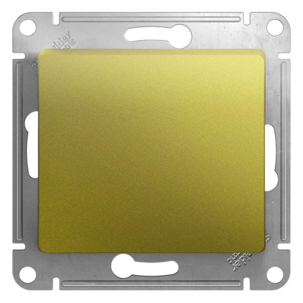 Изображение товара Выключатель Systeme Electric Glossa одноклавишный встраиваемый фисташковый