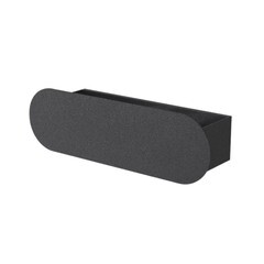 Изображение товара Вешалка для ванной Flow Round 3 крючка на шуруп металл черная (Fl-ro-hook30-ч)