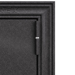 Дверь входная Torex Крафт Дуал правая кт белый - черный шелк 860х2050 мм - фото 6