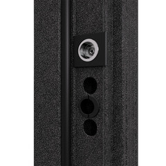 Дверь входная Torex Крафт Скай Беленый левая дуб беленый - черный шелк с зеркалом 860х2050 мм - фото 3