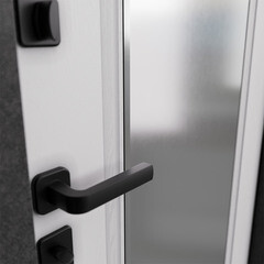 Дверь входная Torex Крафт Скай Беленый левая дуб беленый - черный шелк с зеркалом 950х2050 мм - фото 13