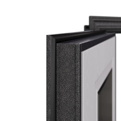 Дверь входная Torex Крафт Скай Беленый левая дуб беленый - черный шелк с зеркалом 950х2050 мм - фото 11