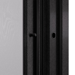 Дверь входная Torex Крафт Скай Беленый левая дуб беленый - черный шелк с зеркалом 950х2050 мм - фото 9