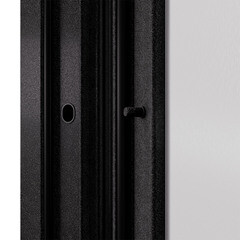 Дверь входная Torex Крафт Дуал правая кт белый - черный шелк 860х2050 мм - фото 9