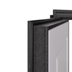 Дверь входная Torex Крафт Дуал левая кт белый - черный шелк 950х2050 мм - фото 11