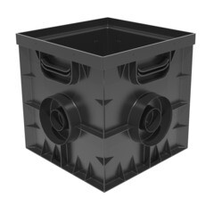 Изображение товара Дождеприемник пластиковый 300х300 мм Gidrolica черный