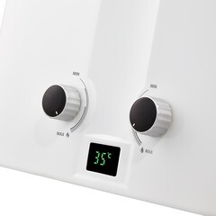 Колонка газовая Ballu GWH 12 Fiery проточная 24 кВт вертикальная - фото 7