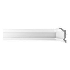 Плинтус потолочный из экополимера ударопрочный 70х35х2000 мм Bello Deco XPS К5 - фото 5