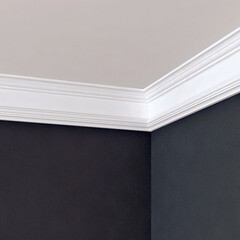 Плинтус потолочный из экополимера ударопрочный 100х50х2000 мм Bello Deco XPS К4 - фото 4