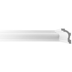 Плинтус потолочный из экополимера ударопрочный 45х30х2000 мм Bello Deco XPS К8 - фото 3