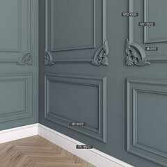 Молдинг из экополимера ударопрочный 90х23х2000 мм под покраску Bello Deco XPS M 1 белый - фото 2