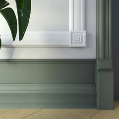 Молдинг из экополимера ударопрочный 24х9х2000 мм под покраску Bello Deco XPS M 26 белый - фото 2