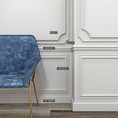 Молдинг из экополимера ударопрочный 25х12х2000 мм под покраску Bello Deco XPS M 11 белый - фото 5