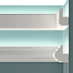 Молдинг из экополимера ударопрочный 30х16х2000 мм под покраску Bello Deco XPS M 25 белый - фото 5