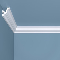 Плинтус потолочный из экополимера ударопрочный 35х30х2000 мм Bello Deco XPS К11