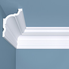 Плинтус потолочный из экополимера ударопрочный 100х70х2000 мм Bello Deco XPS К10
