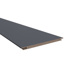 Изображение товара Доборная планка телескопическая ER 200х10х2070/2130 мм ПВХ эмалекс оникс (1 шт.)