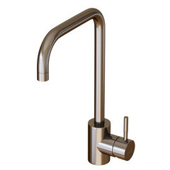 Смеситель для кухни Mixline Mlss сатин с высоким изливом однорычажный (MLSS-0301) - фото 4