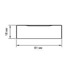 Отражатель декоративный для полотенцесушителя Smart 1/2 d60 мм цилиндрический хром - фото 3