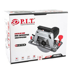 Пила дисковая электрическая P.I.T. 2000 Вт 200 мм (PKS200-C) - фото 4