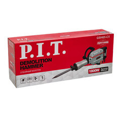 Отбойный молоток электрический P.I.T. GSH65-C5 1800 Вт 45 Дж HEX 30 - фото 2