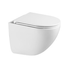 Унитаз подвесной Corsa Deco CX Tornado безободковый с сиденьем дюропласт микролифт смыв торнадо (WHCX500ST) - фото 17