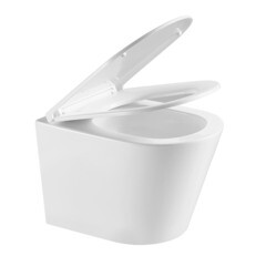 Комплект инсталляции Geberit Delta Doufix с унитазом Corsa Deco NX Tornado с кнопкой хром и сиденьем дюропласт микролифт - фото 7