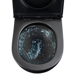 Комплект инсталляции Geberit Delta Doufix с унитазом Corsa Deco NX Tornado с кнопкой хром и сиденьем дюропласт микролифт - фото 7