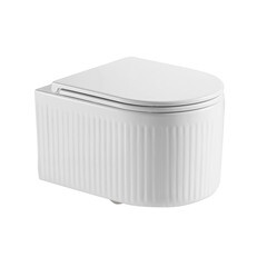 Унитаз подвесной Corsa Deco LXV Tornado безободковый с сиденьем дюропласт микролифт смыв торнадо (WHLXV500ST) - фото 15