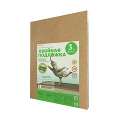 Изображение товара Подложка под ламинат и паркет хвойная Солнце 3 мм 7 кв.м 0,59х0,79 м