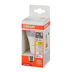 Лампа светодиодная Osram E27 2700К 15 Вт 1521 Лм 230 В груша A60 матовая - фото 7