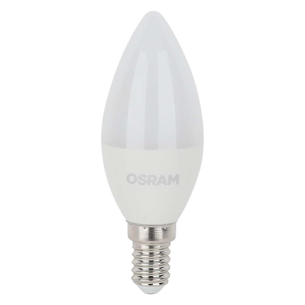 Лампа светодиодная Osram Е14 4000К 7 Вт 600 Лм 230 В свеча матовая