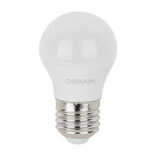 Лампа светодиодная Osram E27 4000К 7 Вт 600 Лм 230 В шар матовая