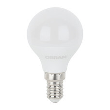 Лампа светодиодная Osram Е14 4000К 7 Вт 600 Лм 230 В шар матовая