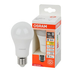 Лампа светодиодная Osram E27 2700К 12 Вт 1055 Лм 230 В груша A60 матовая - фото 8