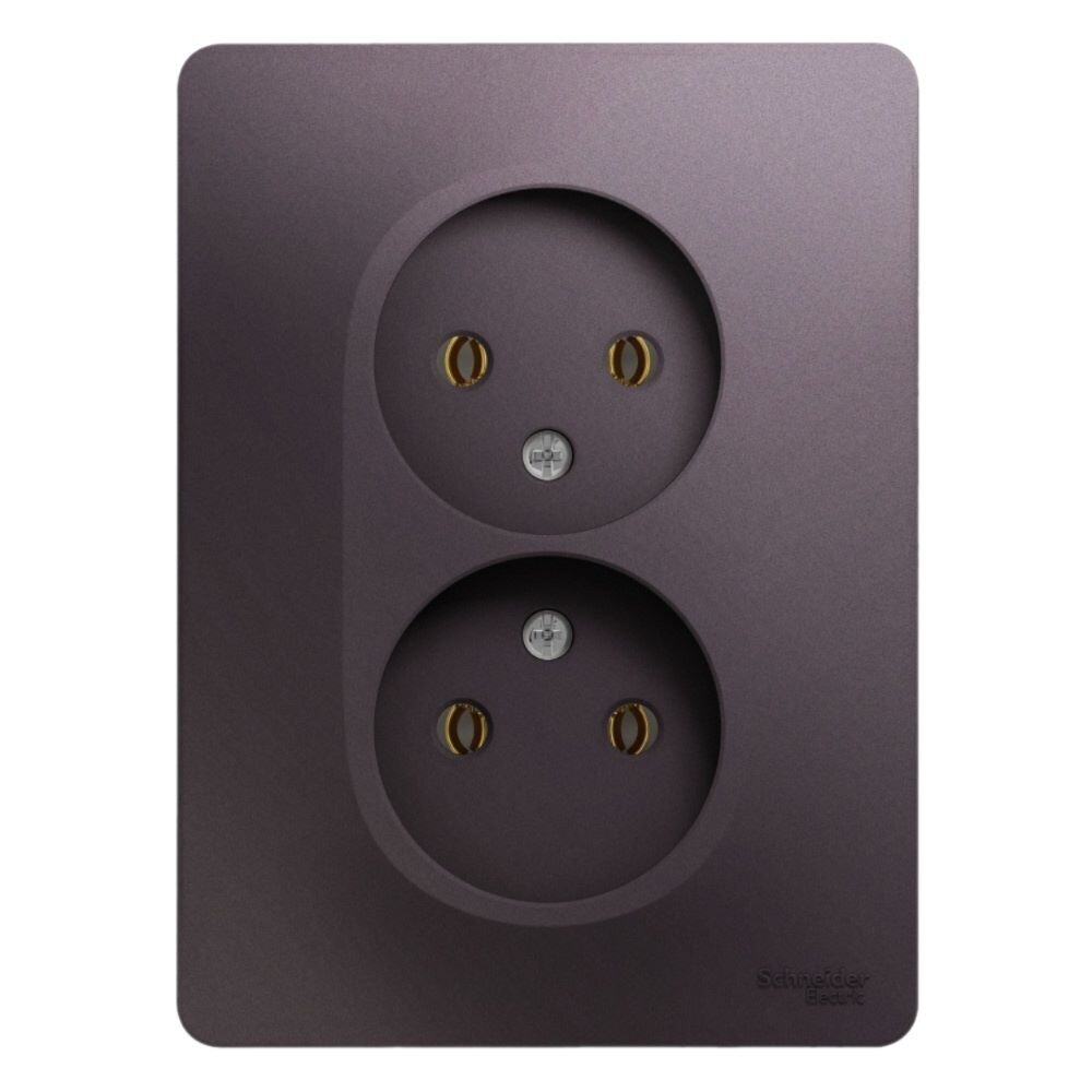 

Розетка Systeme Electric Glossa встраиваемая сиреневый туман (GSL001420), Фиолетовый