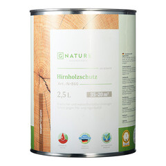 Масло GNature Hirnholzschutz для защиты торцов бесцветное 2,5 л