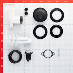 Измельчитель пищевых отходов Bone Crusher BC-610 475 Вт 2600 об./мин (BC610-AS) - фото 2