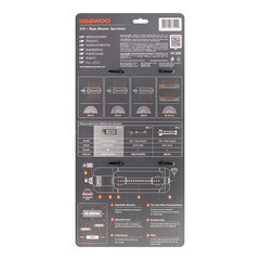 Дождеватель Daewoo пластиковый осциллирующий 1 режим (DWS 2020) - фото 3