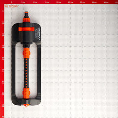 Дождеватель Daewoo пластиковый осциллирующий 1 режим (DWS 2020) - фото 2