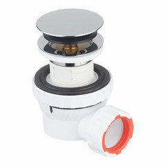 Сифон для раковины Wirquin Pro 1 1/4х32 мм с выпуском хром (30724230) - фото 5